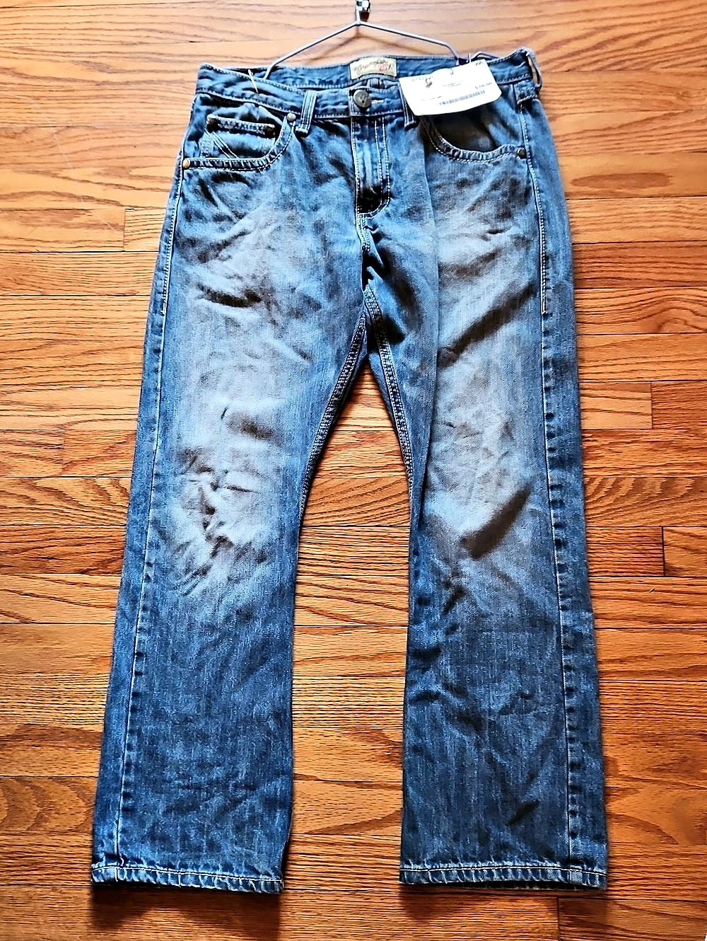 Wrangler 20X Men's Blue Bootcut Jeans 32x30
